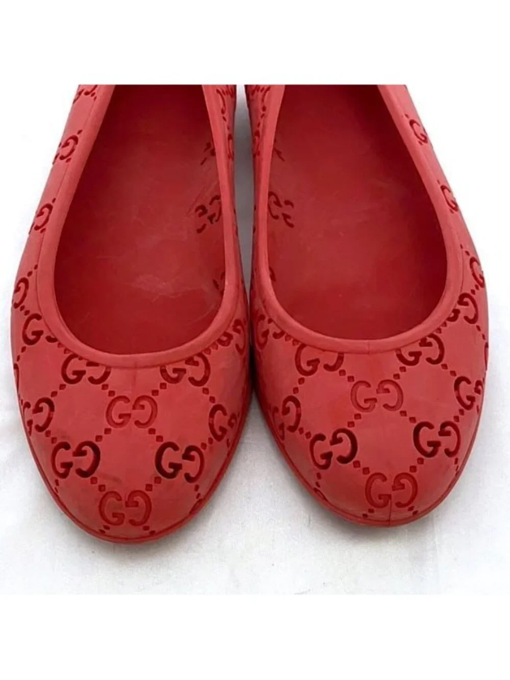 Gucci Shoes Red Orange Cima - Picture 4 of 10